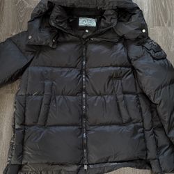 Men’s Black Prada Puffer Jacket 
