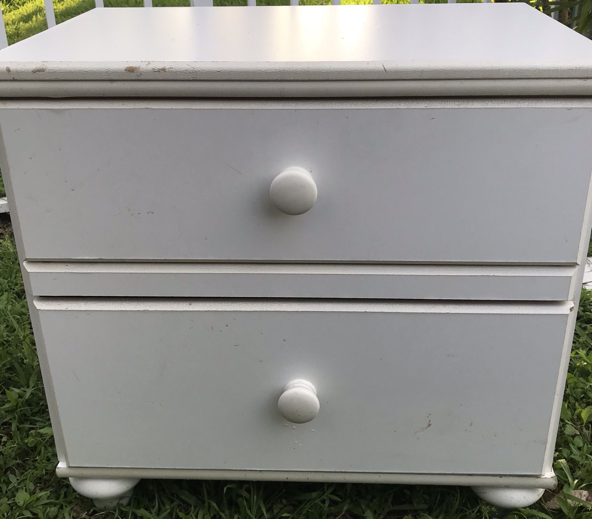 Small two drawer dresser