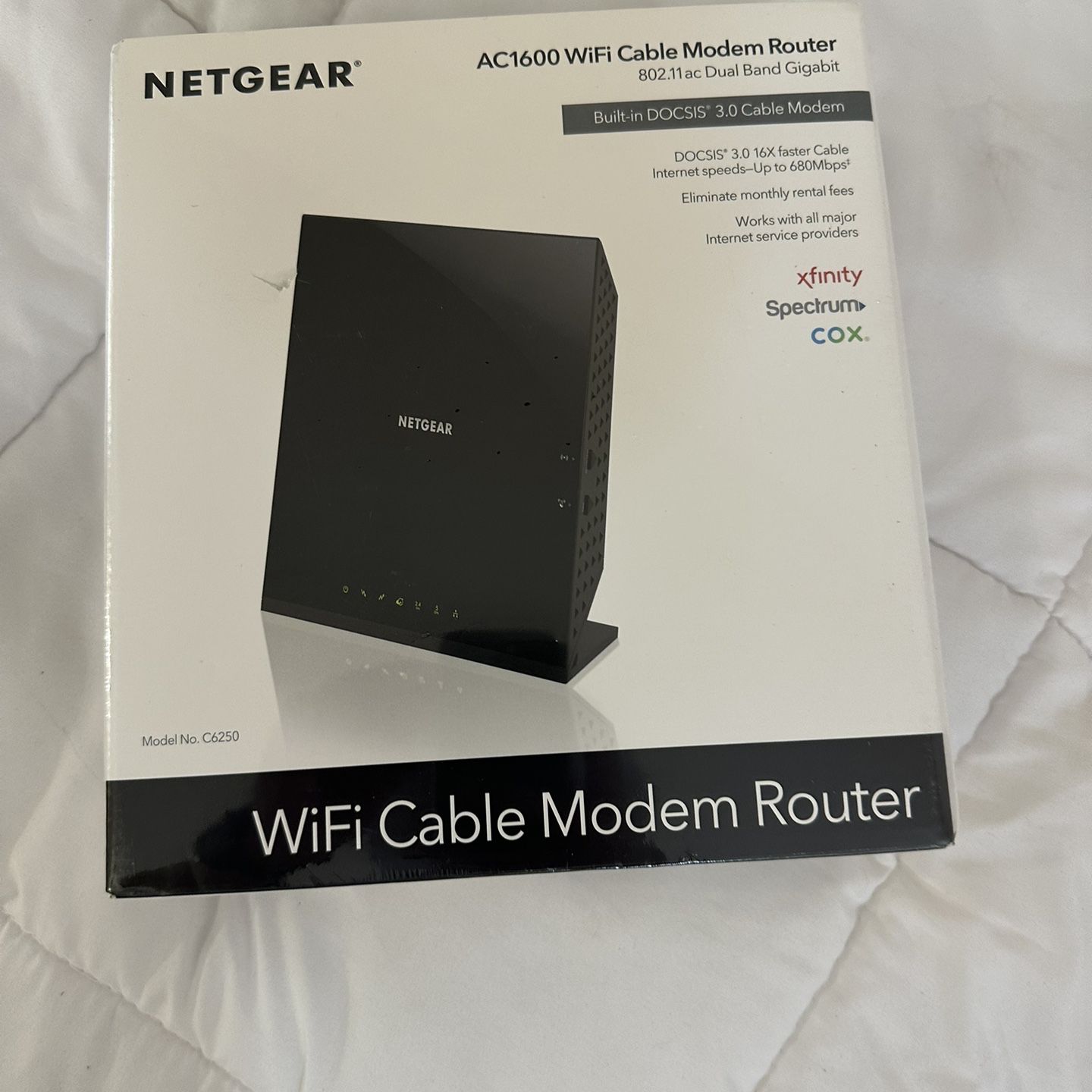 Cable Modem router *Brand new, In wrapper*