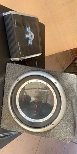 1200 watt amp and sub