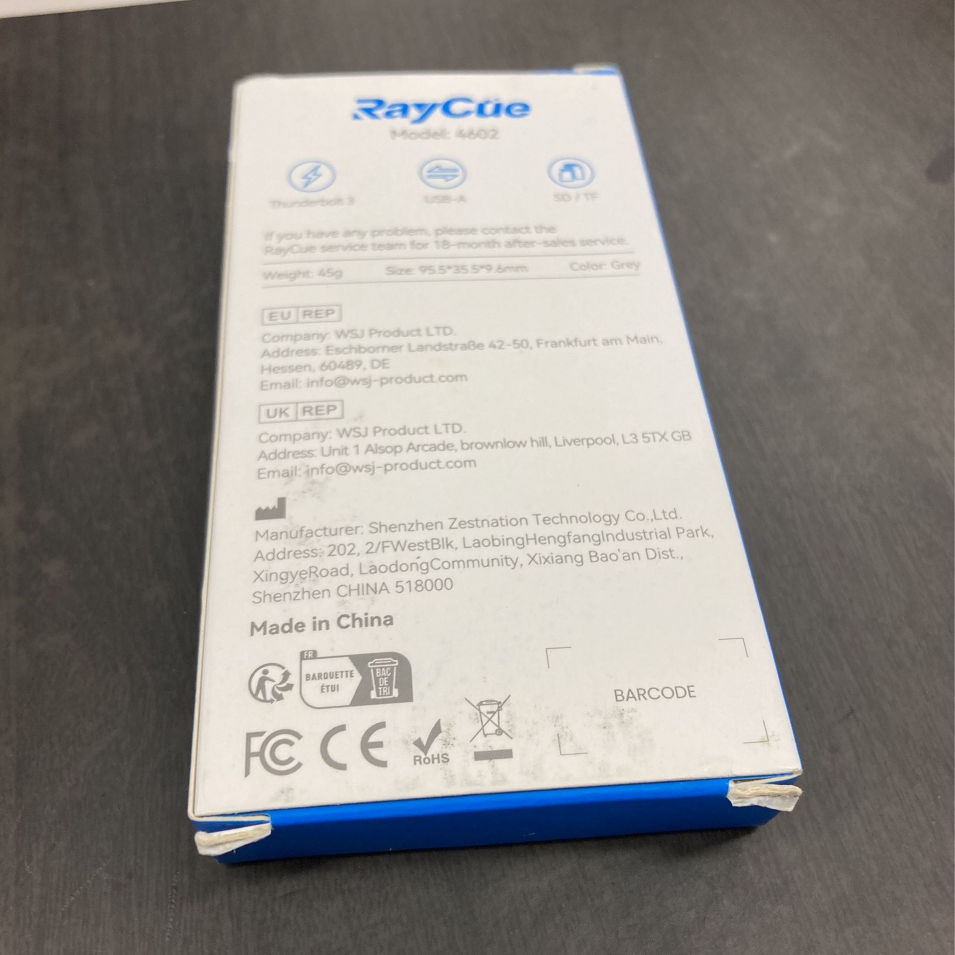Ray Q USB-C docking