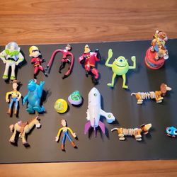 Vintage Toy Story, Monsters Inc, and Incredibles Lot