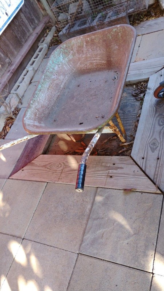 Vintage Wheel Barrow