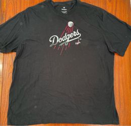 Fanatics LA Dodgers Black Graphic T-Shirt 3XL