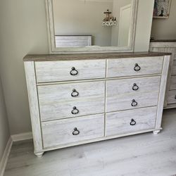 Dresser And Mirror 