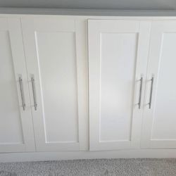 Queen Cabinet Bed With Mattress