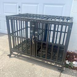 Dog Crate On Wheels