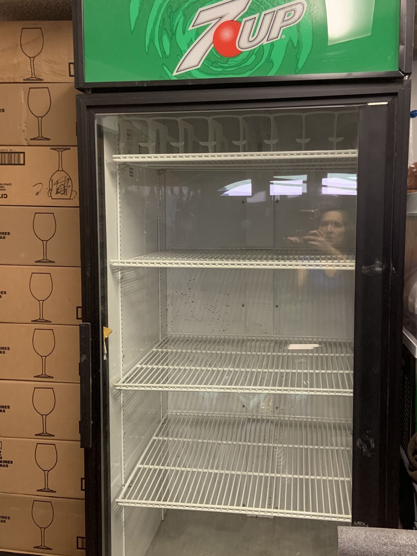 7UP Commercial Refrigerator