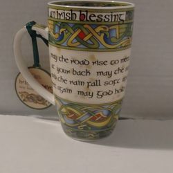 Nice New Irish Weave Irish Blessings. Mug