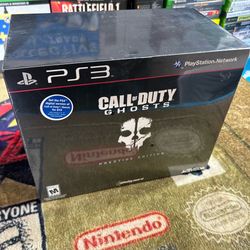 Call of duty ghosts Ps3 Sealed prestige edition collectors box / NOT A CONSOLE.