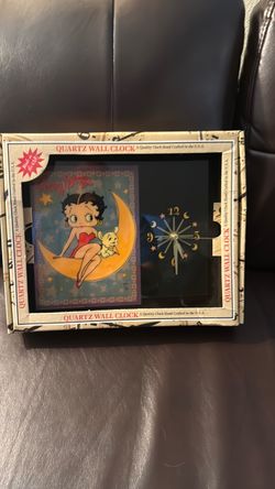 Betty Boop clock