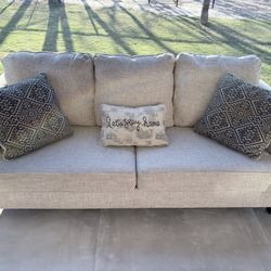 Beige Sofa Set