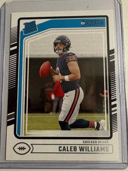 Caleb Williams Rated Rookie Panini Donruss