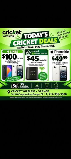 5g Home Internet for only 45/m