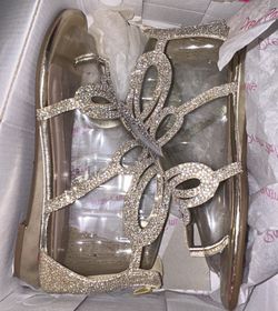 Sparkly sandals