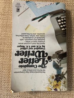 The Complete Letter Writer Paperback Book