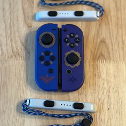 Joycons For Nintendo Switch Zelda Blue Purple 