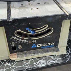 use table saw delta shopmaster machine mod TS220LS tipe 1 work 