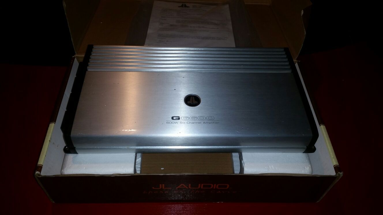 JL AUDIO G6600 AMPLIFIER