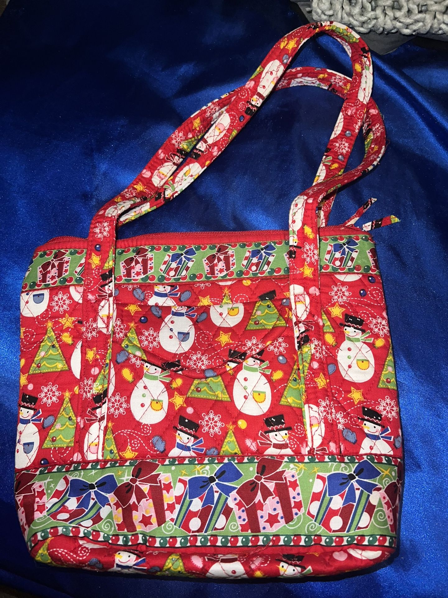 Vintage Christmas Bag 100 % Cotton