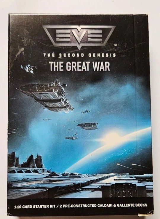 CCG EVE The Second Genesis The Great War Starter Deck Card Game Multiplayer