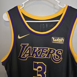 Lakers Anthony Davis Earned Edition Swingman Jersey L
