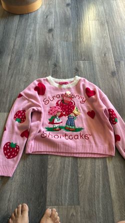 Strawberry Shortcake Graphic Knit Sweater