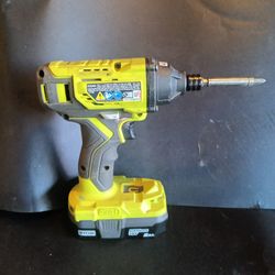 RYOBI  One + P235AVN 1/4" HEX 18V Cordless Impact Driver