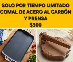 COMAL DE ACERO AL CARBÓN Y PRENSA