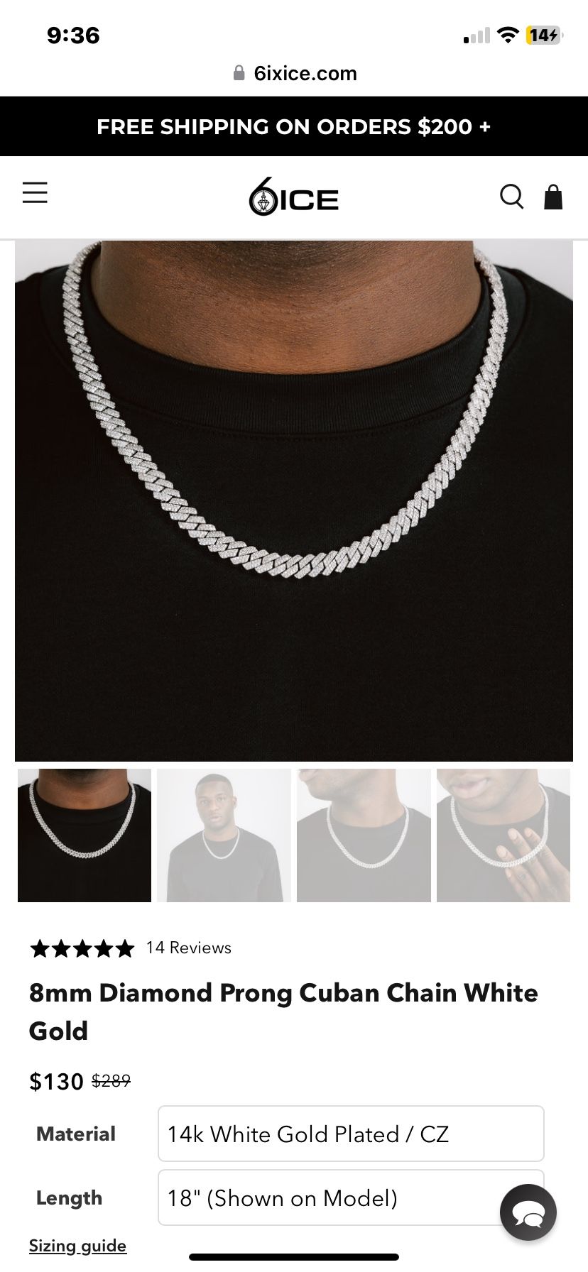 Men's Diamond Chain with Bracelet