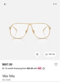Mui Mui eyeglasses MUA56S