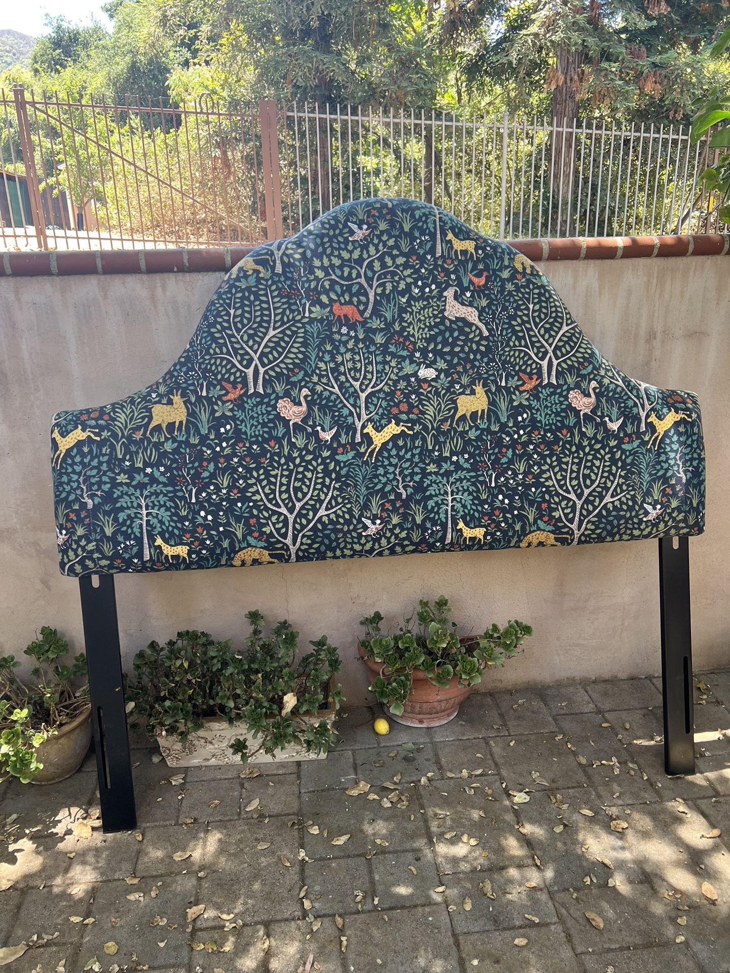 Queen Headboard - Fabric, Whimsical