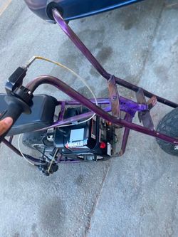 212 engine brand new wheels both wheels are on the minibike already