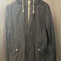 Men’s Auth. Divided Gear jacket with hood/size medium