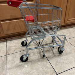 Kids Metal Shopping Cart Melissa and Doug 