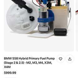 g80 g82 x3m x4m upgraded fuel pump 