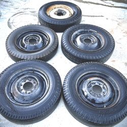 19.5 Gm 8 Lug Napco Wheels