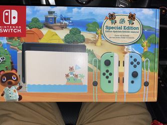 Nintendo switch animal crossing bundle
