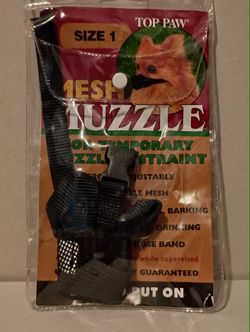 Top paw Mesh Muzzel , Size 1