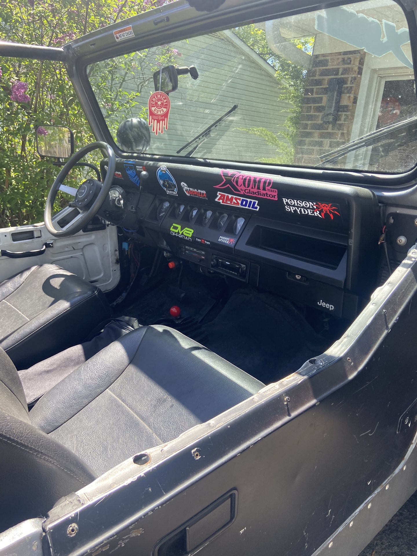 1990 Jeep Yj With A CJ Facelift 3,000$ Worth Of New Wheels And Tires