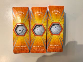 Callaway Superhot 55 White Golf Balls for Golf
