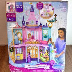Disney Princess Magical Adventures Castle 4 ft Tall with Lights & Sounds