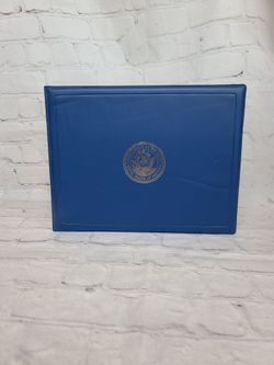 Navy award certificate Binder