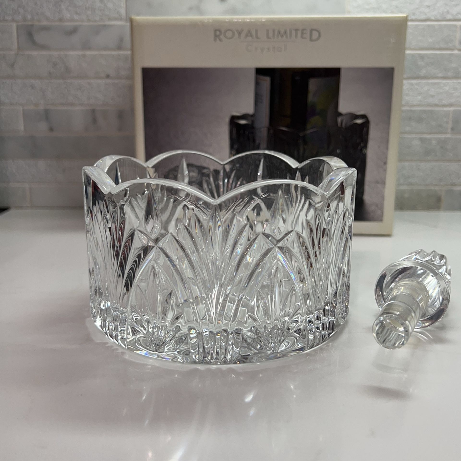 🆕 Crystal Coaster & Bottle Stopper $20