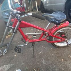 Red Schwinn Bike