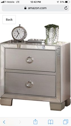 Acme furniture platinum nightstand