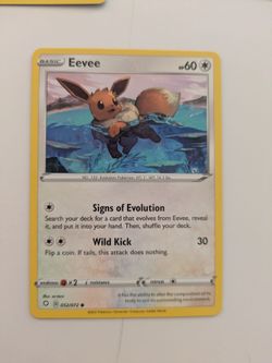 Eevee Pokémon Card 052 Shining Fates