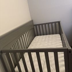 Grey Crib 