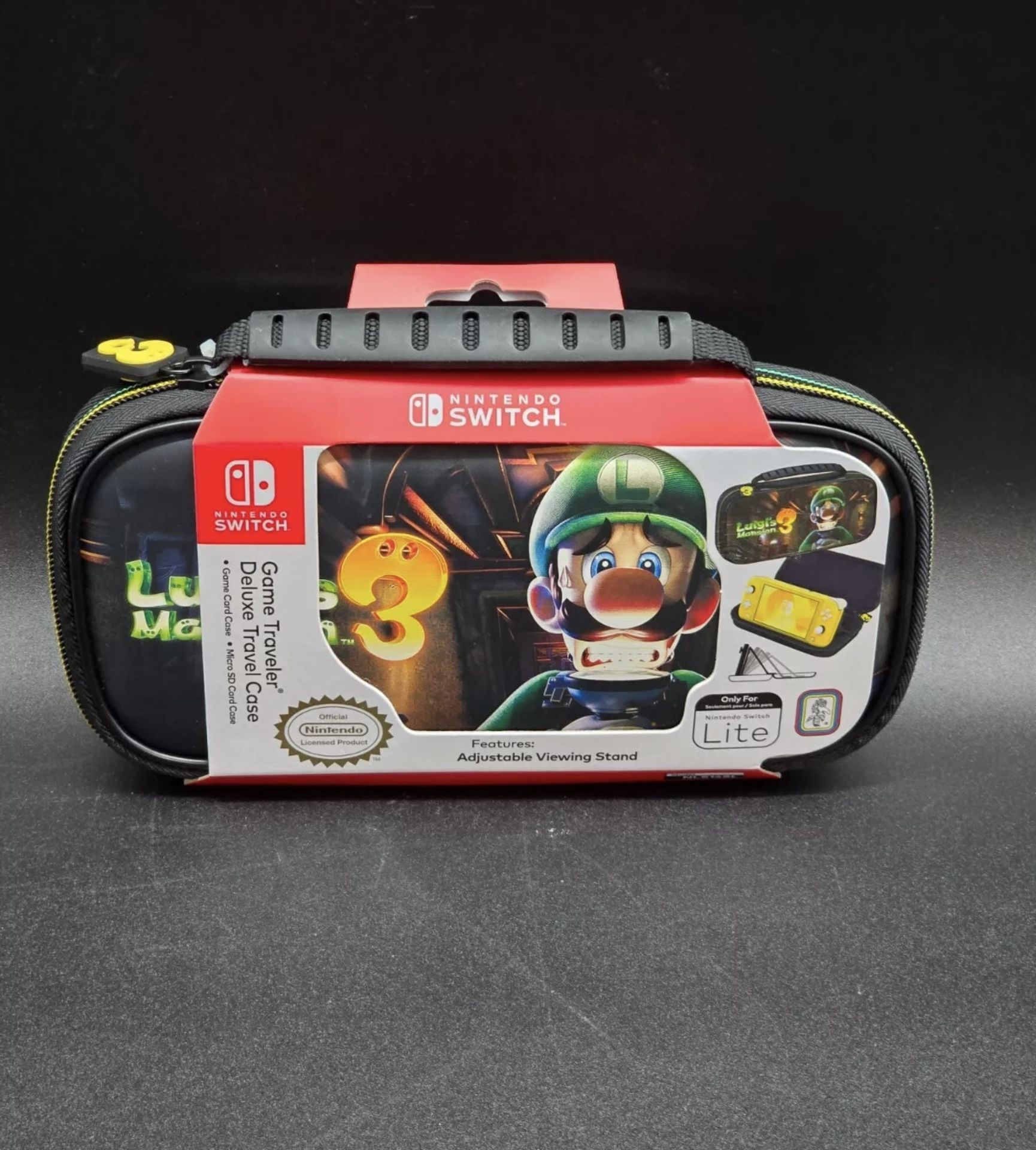 Nintendo Switch Lite Luigi’s Mansion 3 Deluxe Travel Case