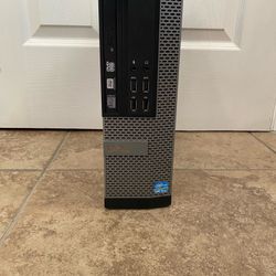 Dell Tower with 256 GB SSD, 8 GB Ram, Supports 2 Monitors